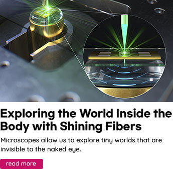 Exploring the World Inside the Body with Shining Fibers